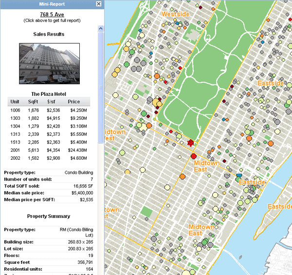 Q4-2010-Manhattan-Map Q4 2010 Manhattan Apartment Sales Map