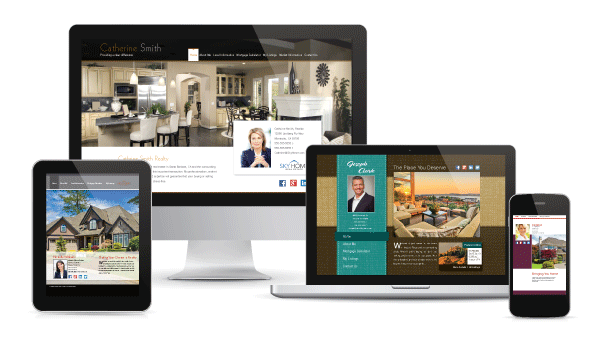 create real estate websites with Point2 Agent