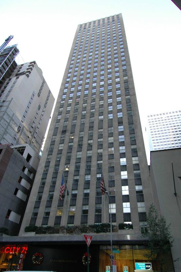 75 Rockefeller Plaza in NYC