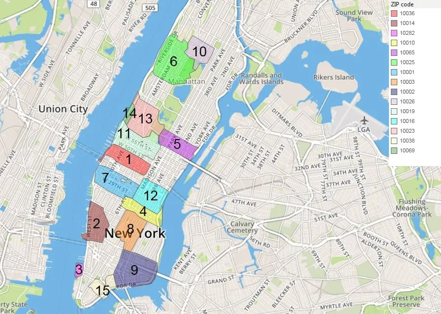Most Expensive NYC Zip Codes for Renters