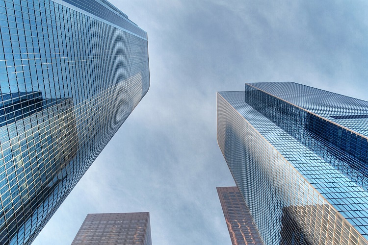 Office towers in Los Angeles