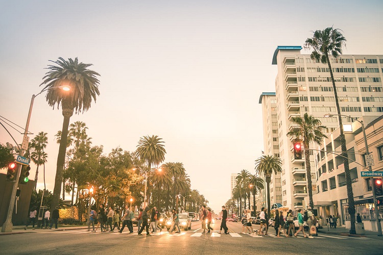 Street in Santa Monica