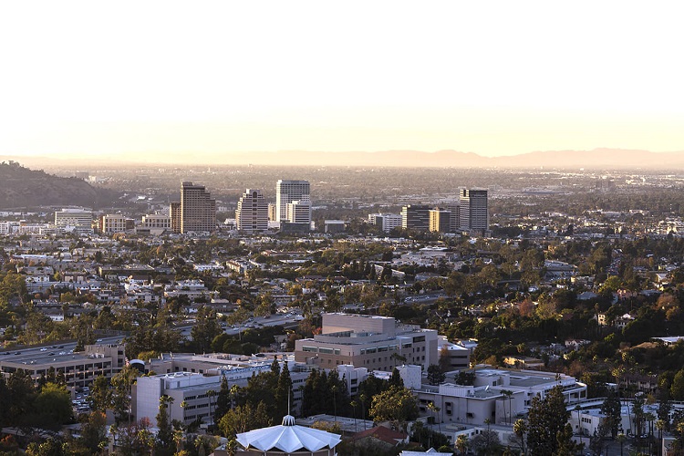 View over Glendale