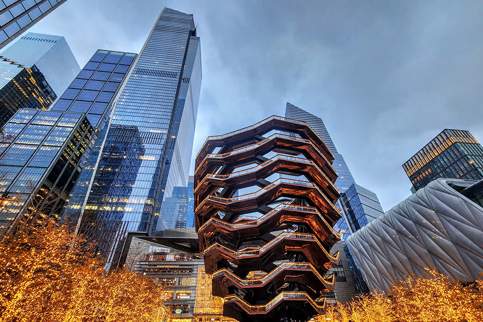 Hudson Yards cityscape